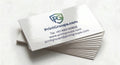 Business Cards 310gsm Artboard Gloss Cello One Side - PrintGroups.com