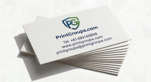 Business Cards 310gsm Artboard Matt Cello One Side - PrintGroups.com