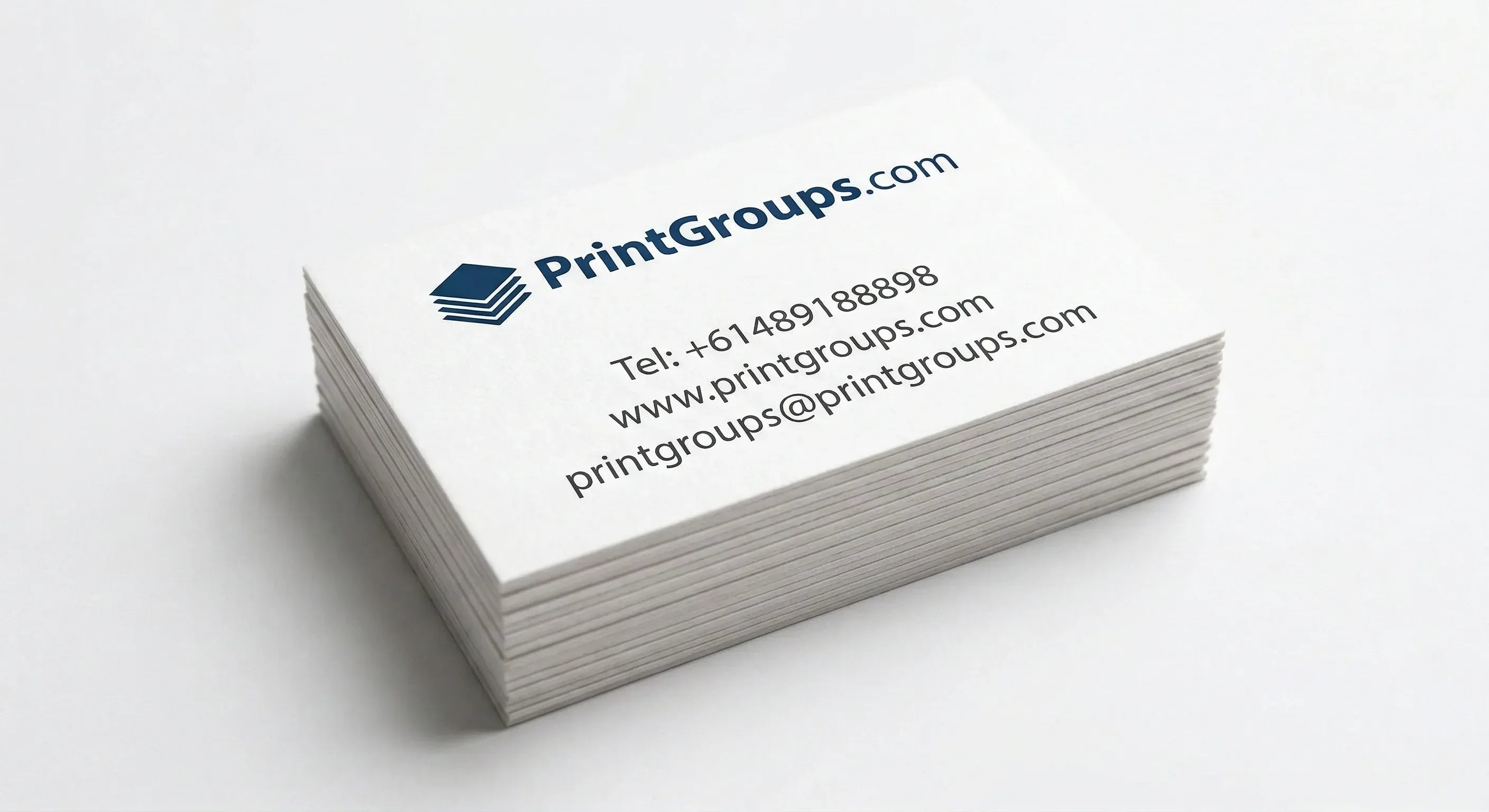 Business Cards 420gsm Artboard Soft Touch Two Sides - PrintGroups.com